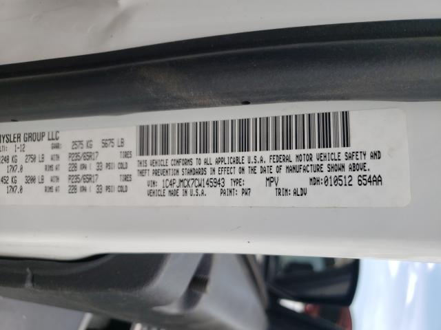 2012 JEEP LIBERTY LI 1C4PJMCK7CW145943