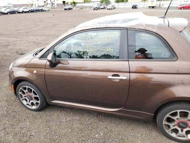 2013 FIAT 500 SPORT 3C3CFFBR9DT604718