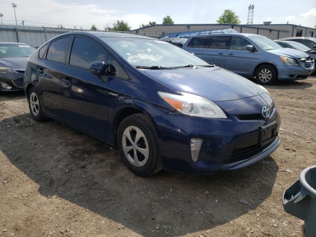Salvage cars for sale from Copart Finksburg, MD: 2013 Toyota Prius