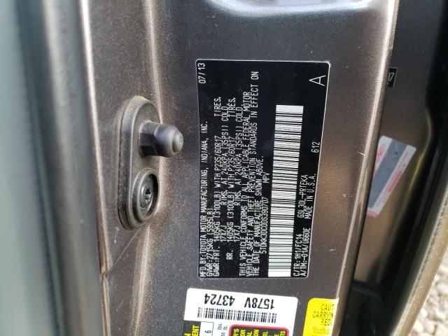 2013 TOYOTA 1/2 TON XL 5TDKK3DC0DS390707