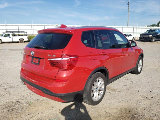 2016 BMW X3 5UXWX9C52G0D85882