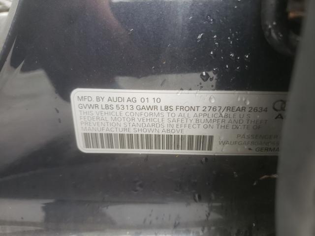 2010 AUDI A6 WAUFGAFB0AN055716