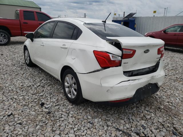 2016 KIA RIO EX KNADN4A34G6663272