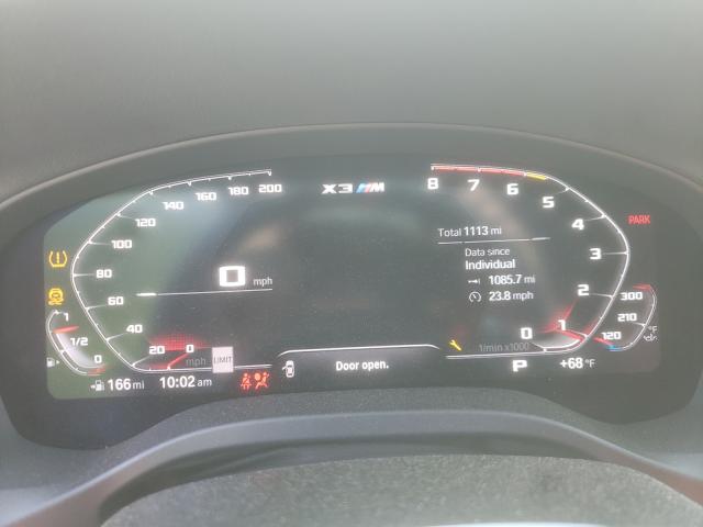 2021 BMW X3 M COMPE 5YMTS0C09M9F13164