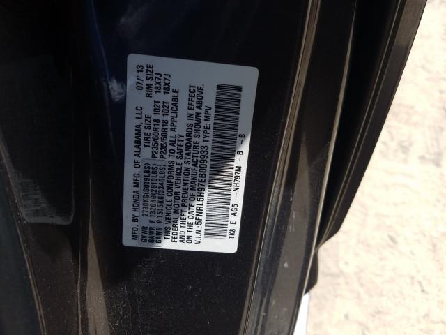 2014 HONDA ODYSSEY TO 5FNRL5H97EB009933