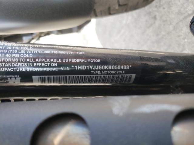 2019 HARLEY-DAVIDSON FXBB 1HD1YJJ60KB050408