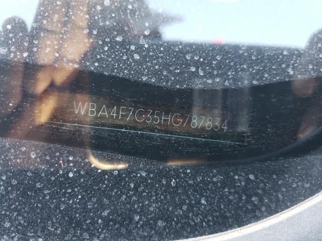 2017 BMW 430I GRAN WBA4F7C35HG787834