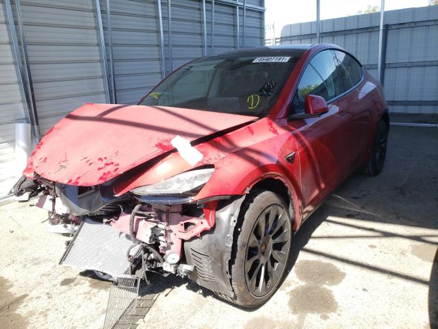 2020 TESLA MODEL Y 5YJYGDEE8LF058261