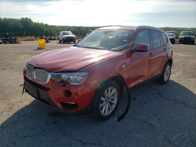 2016 BMW X3 5UXWX9C52G0D85882