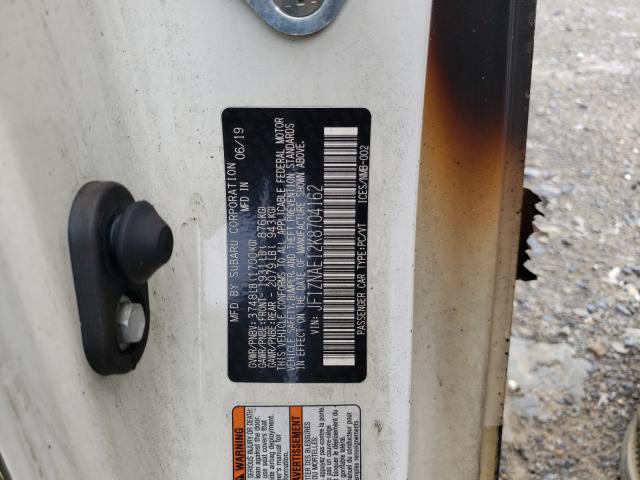 2019 TOYOTA 86 GT JF1ZNAE12K8704162