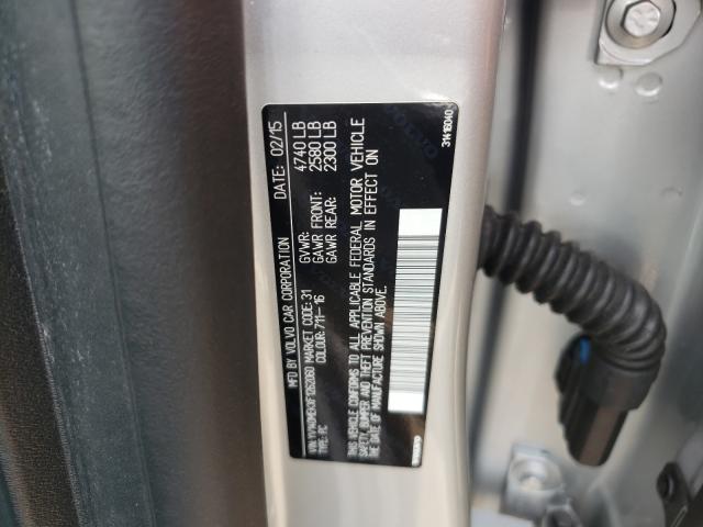 2015 VOLVO V60 PREMIE YV140MEKXF1262060