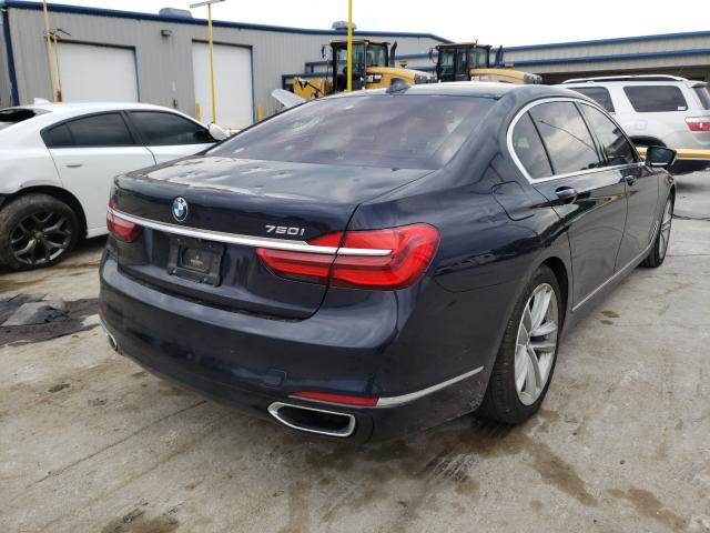 2016 BMW 750 I WBA7F0C51GGL99892
