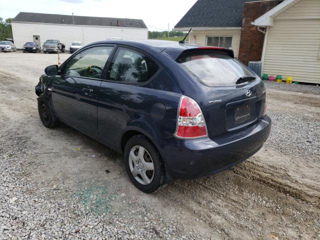 2010 HYUNDAI ACCENT BLU KMHCM3ACXAU162591