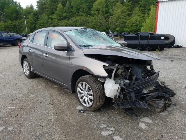 Salvage cars for sale from Copart Lyman, ME: 2016 Nissan Sentra S