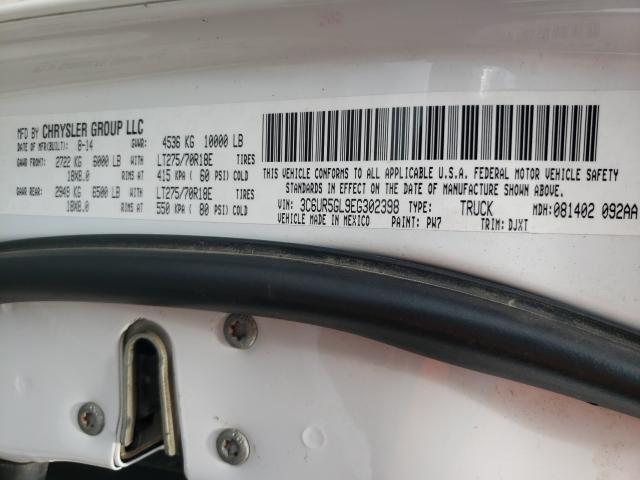 2014 RAM 2500 LONGH 3C6UR5GL9EG302398
