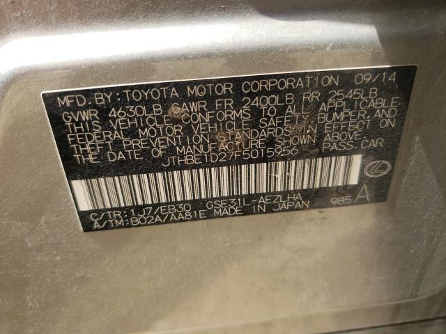 2015 LEXUS IS 350 JTHBE1D27F5015956