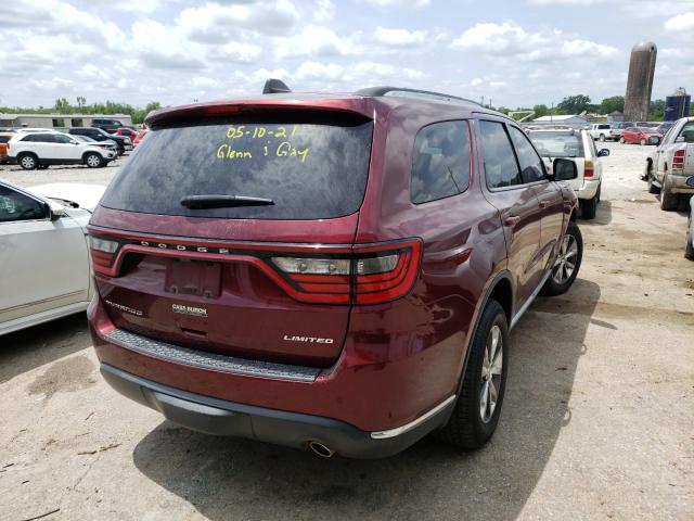 2016 DODGE DURANGO LI 1C4RDHDGXGC409696