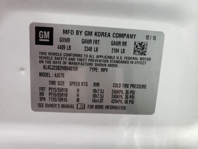 2017 BUICK ENCORE SPO KL4CJ2SB2HB048159