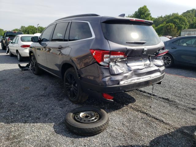 2021 HONDA PILOT SE 5FNYF6H23MB069637