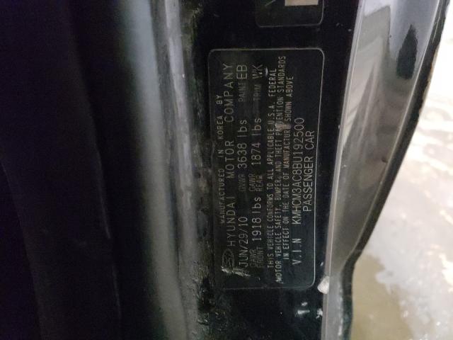 2011 HYUNDAI ACCENT GL KMHCM3AC8BU192500
