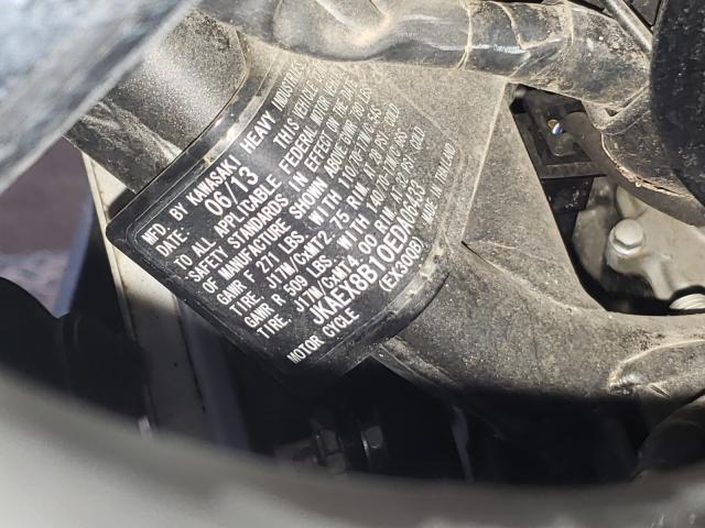2014 KAWASAKI EX300 B JKAEX8B10EDA06433