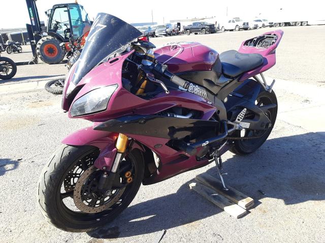2007 YAMAHA YZFR6 L JYARJ12E07A020638