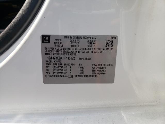 2017 GMC SIERRA K35 1GT42YEGXHF113172