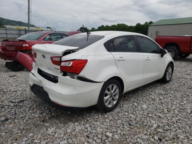 2016 KIA RIO EX KNADN4A34G6663272