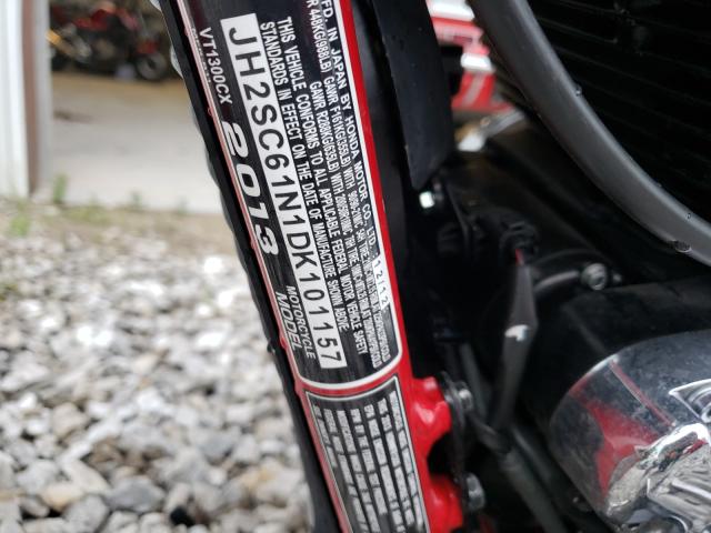 2013 HONDA VT1300 CX JH2SC61N1DK101157