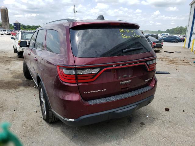 2016 DODGE DURANGO LI 1C4RDHDGXGC409696