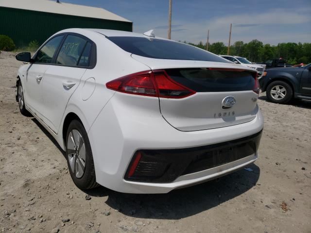 2017 HYUNDAI IONIQ BLUE KMHC65LC4HU056845