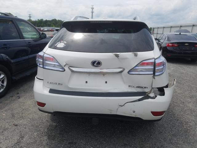 2010 LEXUS RX 450 JTJBC1BA3A2410774