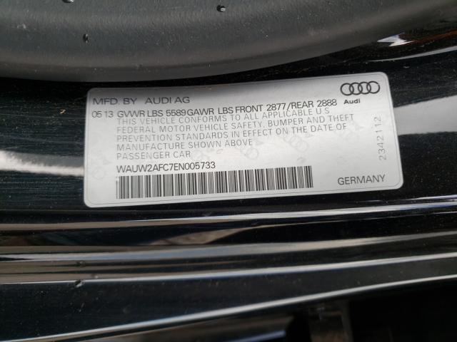 2014 AUDI S7 PREMIUM WAUW2AFC7EN005733