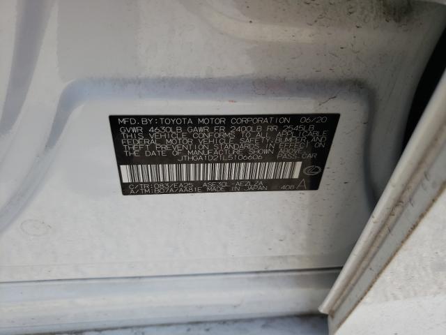 2020 LEXUS IS 300 F-S JTHGA1D21L5106606