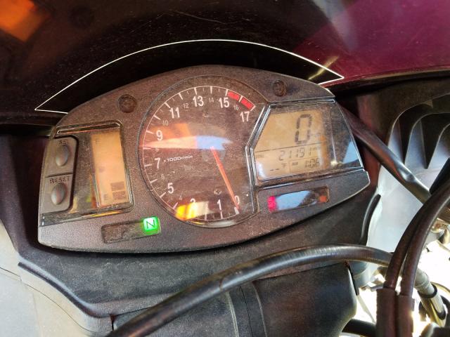 2012 HONDA CBR600 RR JH2PC4001CK501055