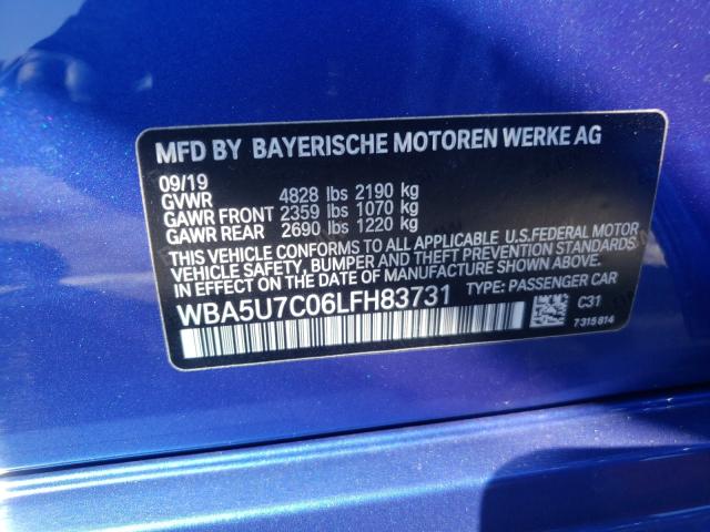 2020 BMW M340I WBA5U7C06LFH83731