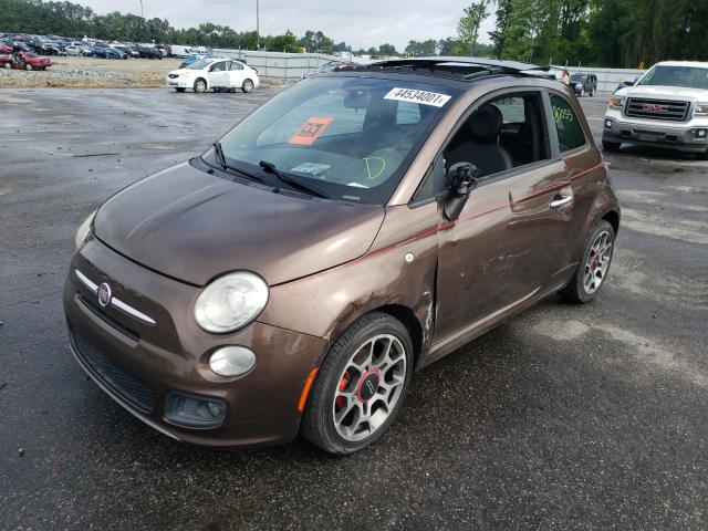 2012 FIAT 500 SPORT 3C3CFFBR5CT119605