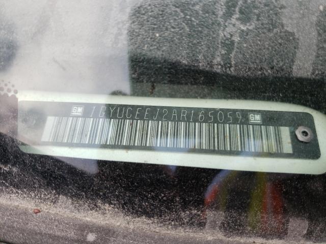 2010 CADILLAC ESCALADE H 1GYUCEEJ2AR165059