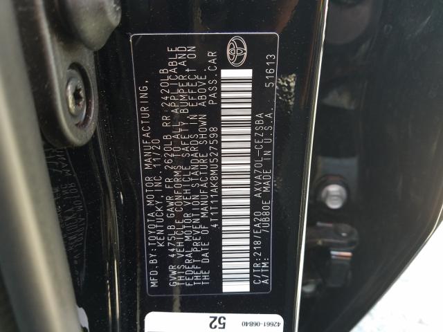 2021 TOYOTA CAMRY SE N 4T1T11AK8MU527598
