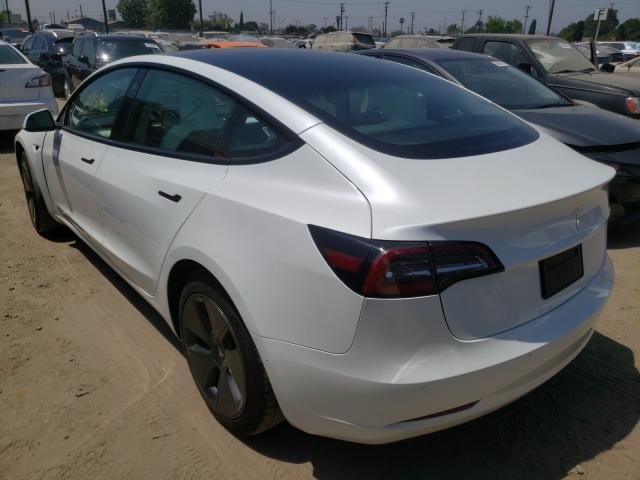 2021 TESLA MODEL 3 5YJ3E1EA7MF877971