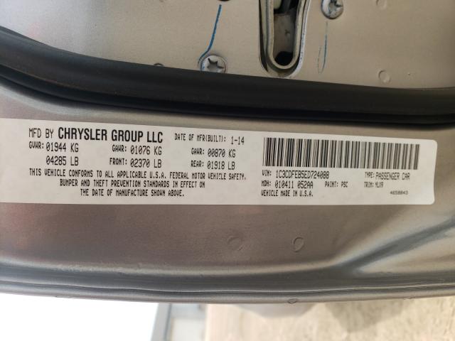 2014 DODGE DART GT 1C3CDFEB5ED724088