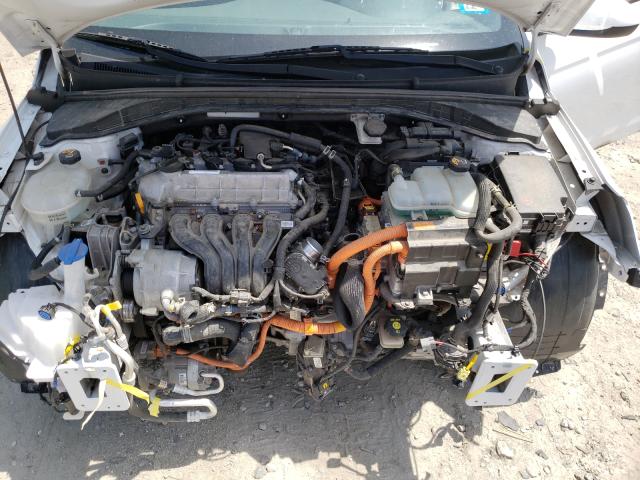 2017 HYUNDAI IONIQ BLUE KMHC65LC4HU056845