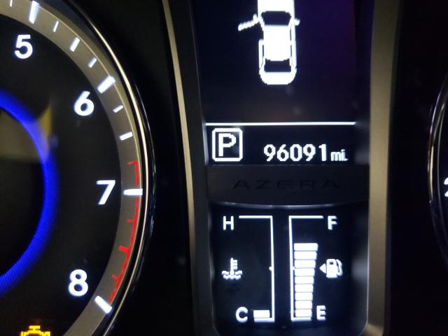 2013 HYUNDAI AZERA KMHFG4JGXDA230729
