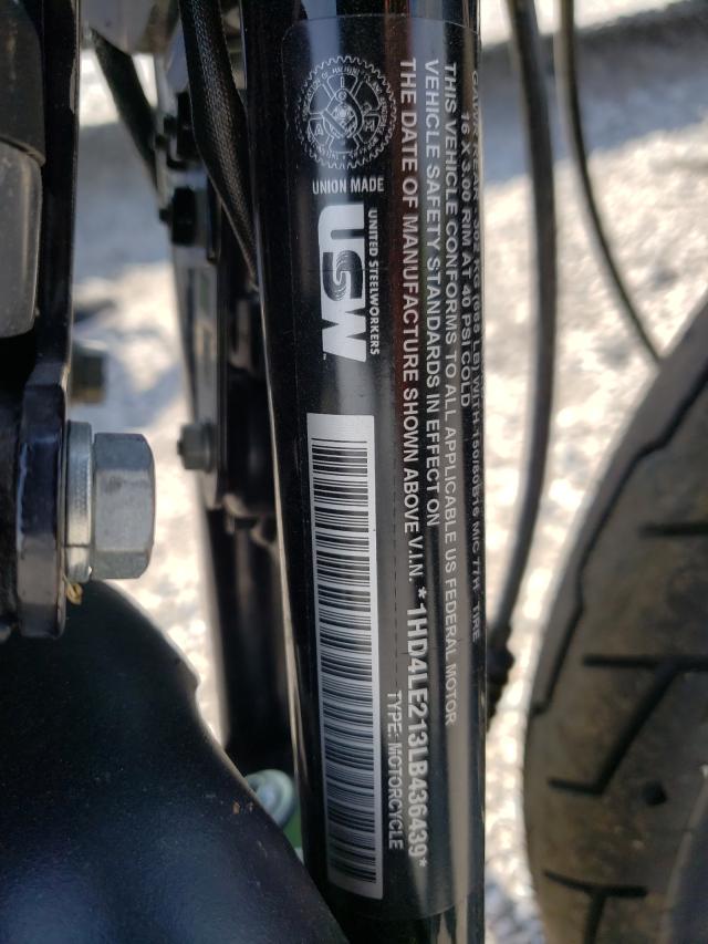 2020 HARLEY-DAVIDSON XL883 N 1HD4LE213LB436439