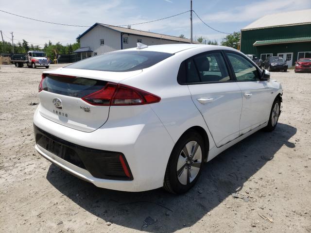 2017 HYUNDAI IONIQ BLUE KMHC65LC4HU056845
