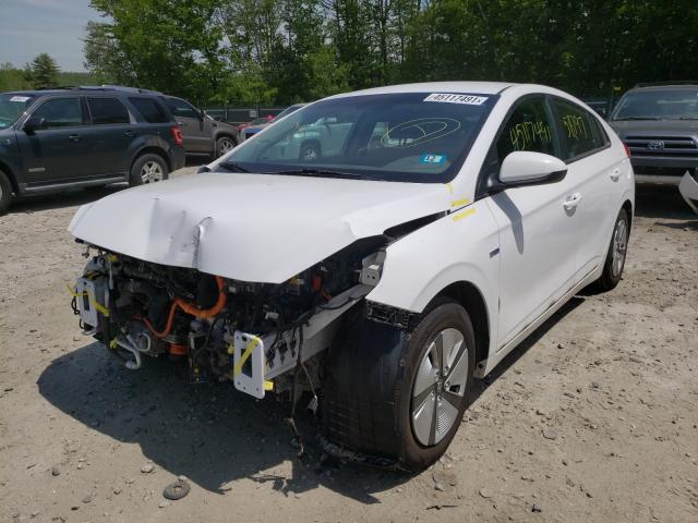2017 HYUNDAI IONIQ BLUE KMHC65LC4HU056845