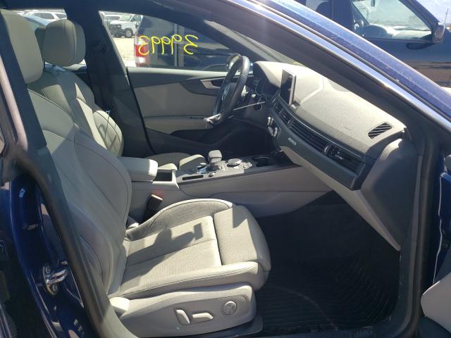 2018 AUDI A5 PRESTIG WAUFNCF54JA016596