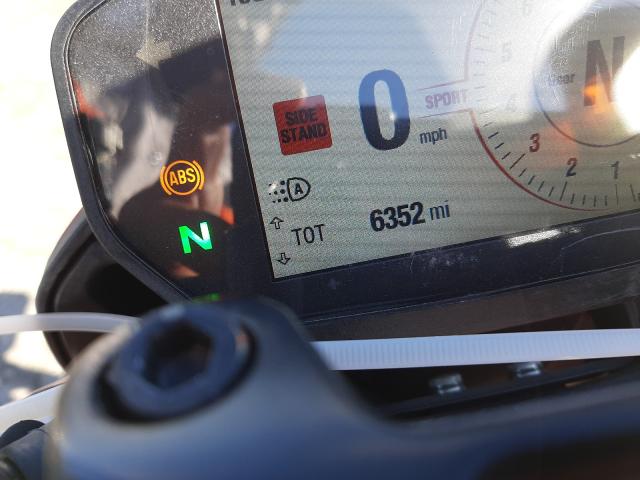 2020 DUCATI HYPERMOTAR ZDMBAJDT9LB004657