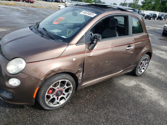 2012 FIAT 500 SPORT 3C3CFFBR5CT119605