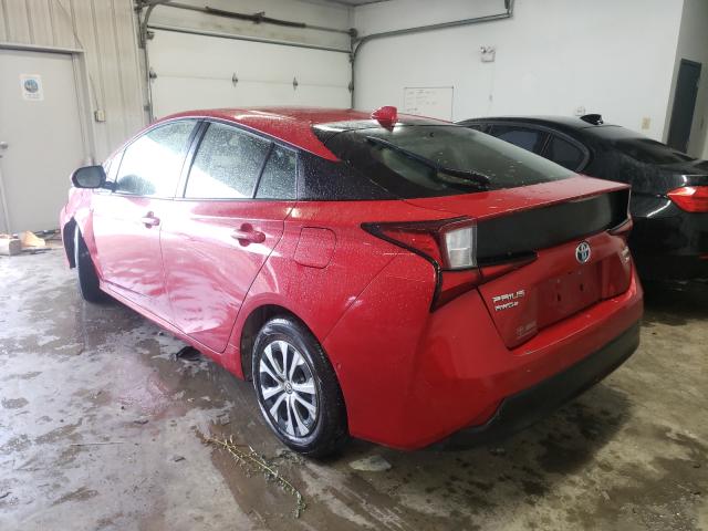 2020 TOYOTA PRIUS LE JTDL9RFUXL3014136
